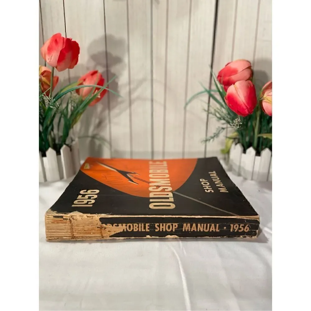 1956 Oldsmobile Shop Manual-First Edition-Vintage-Rare